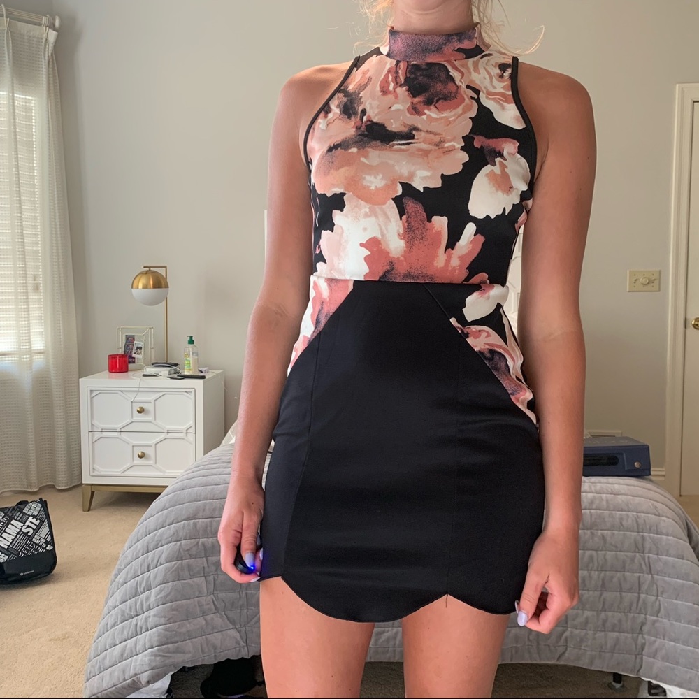 Floral Windsor dress